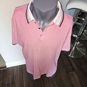 Stone Rose Red Polo Large